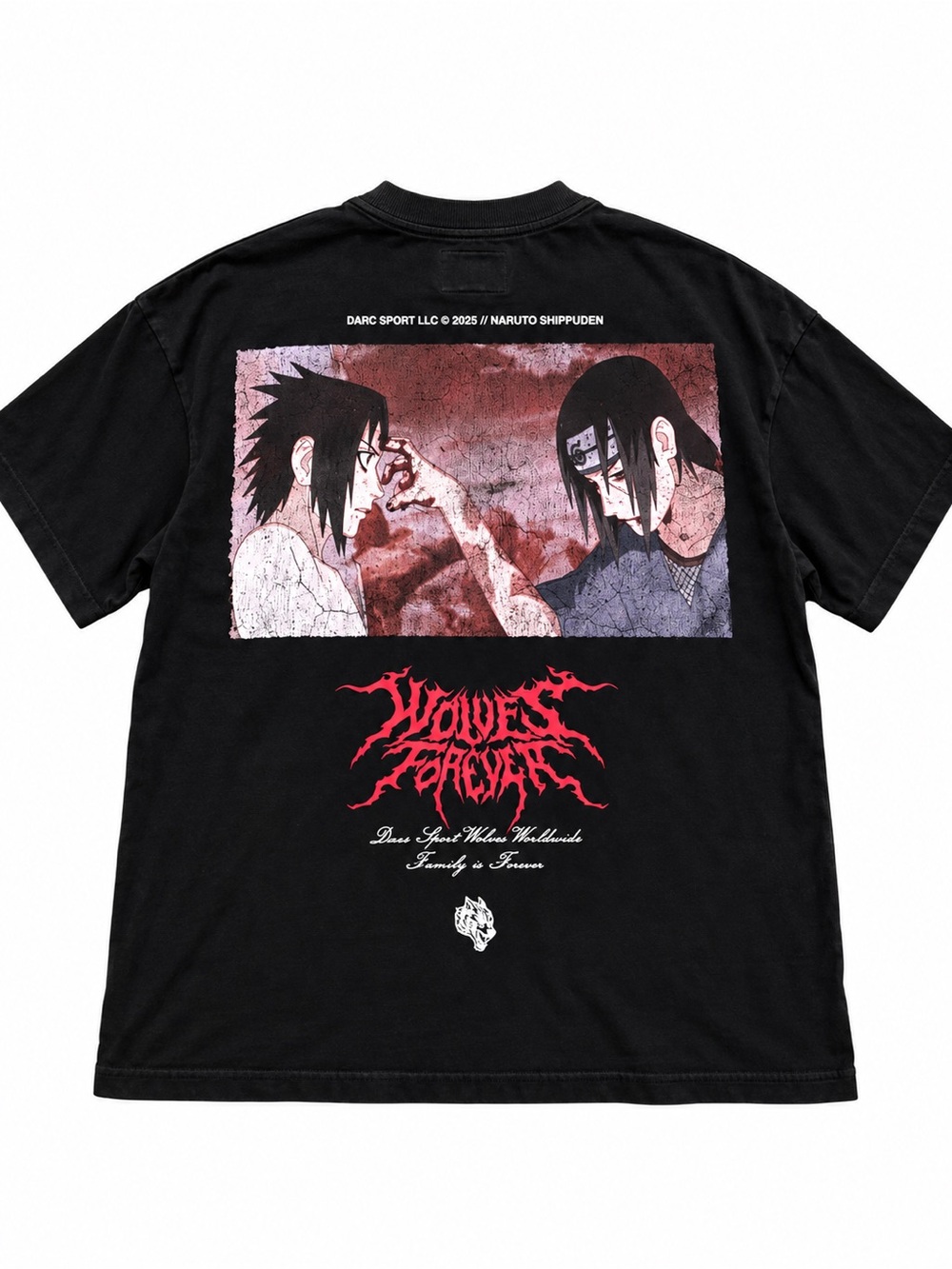 Darc Sport x Naruto Shippuden Sasuke Itachi Tee XL